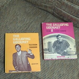 The Galloping Gourmet Television Cookbooks Set